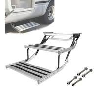 Marchepied pour Mobil-Home, pour Camping-Car, Caravane, Caravane, Camping-Car, Caravane, 150 kg/330 LB(Manual with Light Double Lay)