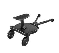 Marchepied pour poussette - Planche à pour poussette | Planche à marchepied pour enfant avec siège amovible, promenade sur plate-forme pour poussette