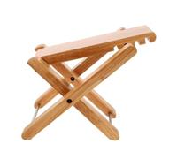Marchepied réglable en bois massif pour guitare folk | Marchepied d'entraînement portable pour une performance confortable