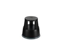 Marchepied roulant plastique 2 marches - noir - noir -