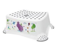 Marchepied 'tomek hippo', avec impression, blanc