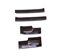 marchepied voiture Barre de seuil de porte en acier inoxydable pour Nissan Fit For Kicks 2025 2026(Steel black)