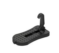 marchepied voiture Barre de toit pliable pour voiture, marchepied universel, crochet de verrouillage, pédale auxiliaire, échelle de bagages pour toit automatique(Standard In Black)