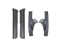 marchepied voiture Convient pour Tesla Fit pour modèle 3 Highland 2024 Seuil de porte avant arrière Pad Porte Bienvenue Pédale Seuil Bande ABS(4pcs sets)