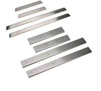 marchepied voiture Convient pour VW Convient pour GOLF MK7 MK7 7.5 Garnitures de seuil de protection en acier inoxydable pédale pied(EX Plus INNER SILVER)