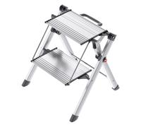 Hailo MK80 ComfortLine 4310-100 aluminium Marchepied pliant pliable Hauteur de travail (max.): 2.4 m argent, noir 3.6 kg