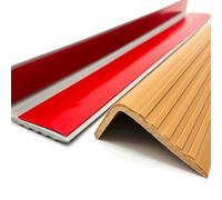 Marchepieds antidérapants autocollants pour les escaliers publics dans les centres commerciaux, les écoles et autres lieux similaires(Khaki,4 * 2.5cm)