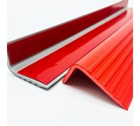 Marchepieds antidérapants autocollants pour les escaliers publics dans les centres commerciaux, les écoles et autres lieux similaires(Red,4 * 2.5cm)