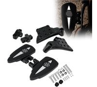 Marchepieds Arrière pour Indian Chief Dark Horse Challenger Springfield Roadmaster Pursuit Chieftain Vintage Passenger Floorboards Repose Pieds