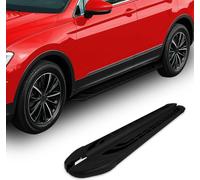 Marchepieds bas de caisse pour Renault Koleos 2008-2015 Alu Noir