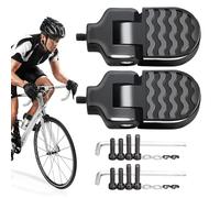 Marchepieds de vélo, pédales de vélo Pliantes | Marchepieds de vélo en d'aluminium, Support Robuste pour pédale de vélo, pédale de siège arrière