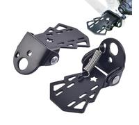 Marchepieds de vélo - repose-pieds pliants pour petits vélos de 2 pièces, repose-pieds pour moto multi-usages | repose-pieds de vélo antidérapants stables résistants aux chocs pour montagne pliante