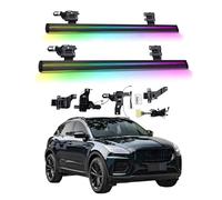 Marchepieds électriques compatibles avec Jaguar E-PACE 2018-2025 avec camions légers, SUV, tout-terrain et pick-up - Marchepieds rétractables et barres Nerf