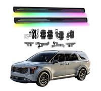 Marchepieds électriques compatibles avec KIA Carnival 2021-2025 avec camions légers, SUV, tout-terrain et pick-up - Marchepieds rétractables et barres Nerf