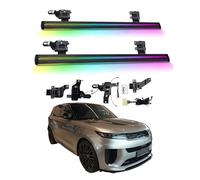 Marchepieds électriques compatibles avec Range Rover Sport 2022-2025 avec camions légers, SUV, tout-terrain et pick-up - Marchepieds rétractables et barres Nerf