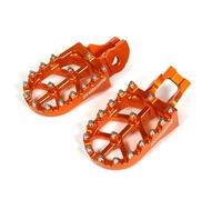 Marchepieds hors-route Accossato Orange en Ergal 7075 pour BETA RR S 4T de 2020 à 2022 (CC 430)