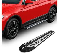 Marchepieds latéraux Bas de caisse pour Suzuki Vitara 2015-25 Alu Noir