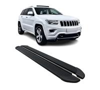 Marchepieds Latéraux Compatible avec Jeep Grand Cherokee 2011-2021 Noir Aluminium 2Pcs