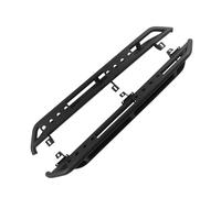 Marchepieds latéraux de 6,7 pouces Compatible Pour Jeep Wrangler JK 2007-2018 4 portes, fixation par boulons.