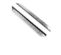 Marchepieds latéraux en alliage d'aluminium, 2 pièces, barres Nerf, pédale latérale Compatible avec Subaru XV Crosstrek 2013 - 2017(Style 4)