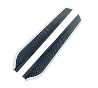 Marchepieds latéraux en aluminium, 2 pièces, compatibles avec Lincoln Aviator 2020 - 2024, barres Nerf, pédales fixes avec supports(Style 11 Width 4.7in)