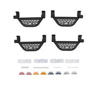 Marchepieds latéraux en aluminium Compatible Pour Ford Bronco 2020-2023-2024, barres de protection latérales d'origine(4 pieces)
