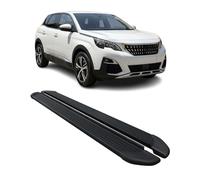 Marchepieds Latéraux pédale pour Peugeot 3008 2016-2024 Noir Aluminium 2Pcs