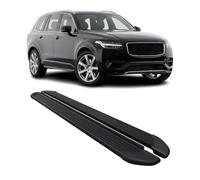 Marchepieds Latéraux pédale pour Volvo XC90 2015-2026 Noir Aluminium 2Pcs