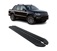 Marchepieds Latéraux Pédale pour VW Amarok Double Cab 2022-2024 Aluminium Noir