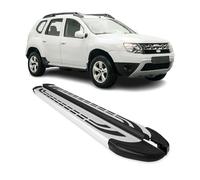 Marchepieds Latéraux pour Dacia Duster 2010 à 2018, Marchepied latéral de Voiture en Aluminium, 2 Pcs