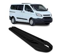 Marchepieds Latéraux pour Ford Transit Custom 2012-2022 Aluminium Noir L1 Court