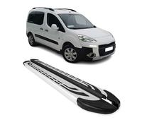 Marchepieds Latéraux pour Peugeot Partner Tepee 2008 à 2018, Marchepied latéral de Voiture en Aluminium, 2 Pcs