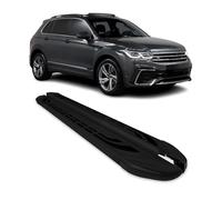 Marchepieds Latéraux pour VW Tiguan II 2016-2023 Noir en Aluminium 2 Pcs
