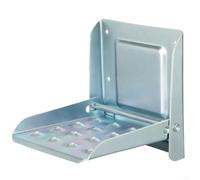 Marchepieds pliables en acier robuste pour camions, remorques, camping-cars, caravanes, escaliers échelle 191 x 177 mm