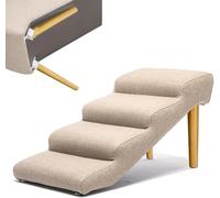 Marchepieds pliables pour animaux de compagnie pour lits hauts et SUV, fond antidérapant pour grands chiens et chats, rampe portable pour un accès facile