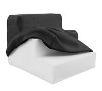 Marchepieds pour chien en mousse haute densité à 3 marches avec housse amovible et fond antidérapant, lavable pour canapé, lit bas