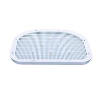 Marchepieds pour litière - Rampe anti-trace, taille standard avec double niveau, en caoutchouc lavable, technologie de piégeage de litière, pour intérieur, appartement, salon, entretien