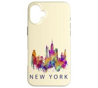 Marcher à New York, C'est ma Ville colorée de New York Coque pour iPhone 16 Plus