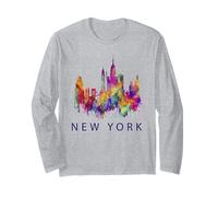 Marcher à New York, C'est ma Ville colorée de New York Manche Longue