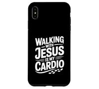Marcher avec Jésus est Mon entraînement Cardio Coque pour iPhone XS Max