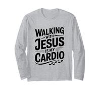 Marcher avec Jésus est Mon entraînement Cardio Manche Longue