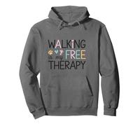 Marcher, c’est ma thérapie gratuite. Sweat à Capuche