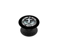 Marcher sur l'eau Sainte Aqua-Batics ! Funny Jesus Walk Water PopSockets PopGrip Adhésif