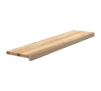 Marches 12 pièces 110 x 30 x 2 cm en chêne massif non traité | Bois de chêne poli, utilisation polyvalente comme pavé, nettoyage facile, composant de remplacement