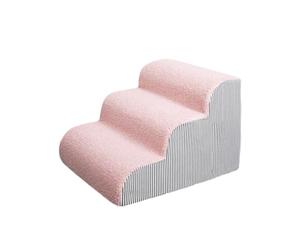 Marches Chien Pour Lit Échelle Canapé Chiot Housse Lavable Antidérapante | Marches Larges Accès Lit Haut Échelle Chiot Canapé Maison Rampe Véhicule Camion Chaises Sofa Intérieur Extérieur Maison