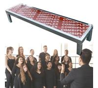 Marches chorales de qualité commerciale, escalier musical robuste pour les performances et les discours