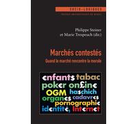 Marches contestes - Philippe Steiner - Presses Universitaires Du Midi - broché - Essai
