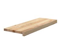 vidaXL Marches d'escalier 4 pièces non traitées chêne massif 70x30x2 cm 3282899