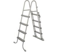 Marches de piscine - Bestway - 122 cm - Métal antirouille - Plastique solide - Hors-sol