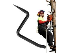 Marches d'escalade d'arbres - Pointes d'escalade en acier | Clous d’escalad | Construction en acier robuste, conception à pointes de 13 mm, support sécurisé pour grimper arbres, pour les travaux exté